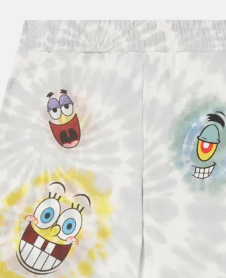 SpongeBob Graphic Tie-Dye Shorts SpongeBob Graphic Tie-Dye Shorts