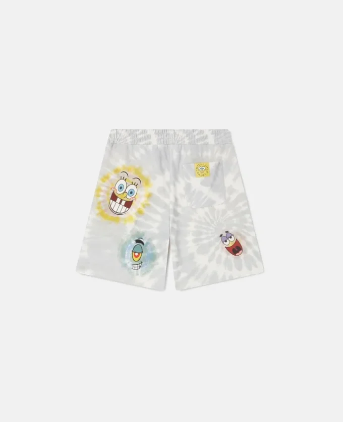 SpongeBob Graphic Tie-Dye Shorts SpongeBob Graphic Tie-Dye Shorts