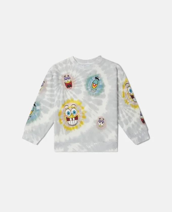 SpongeBob Graphic Tie-Dye Sweatshirt SpongeBob Graphic Tie-Dye Sweatshirt