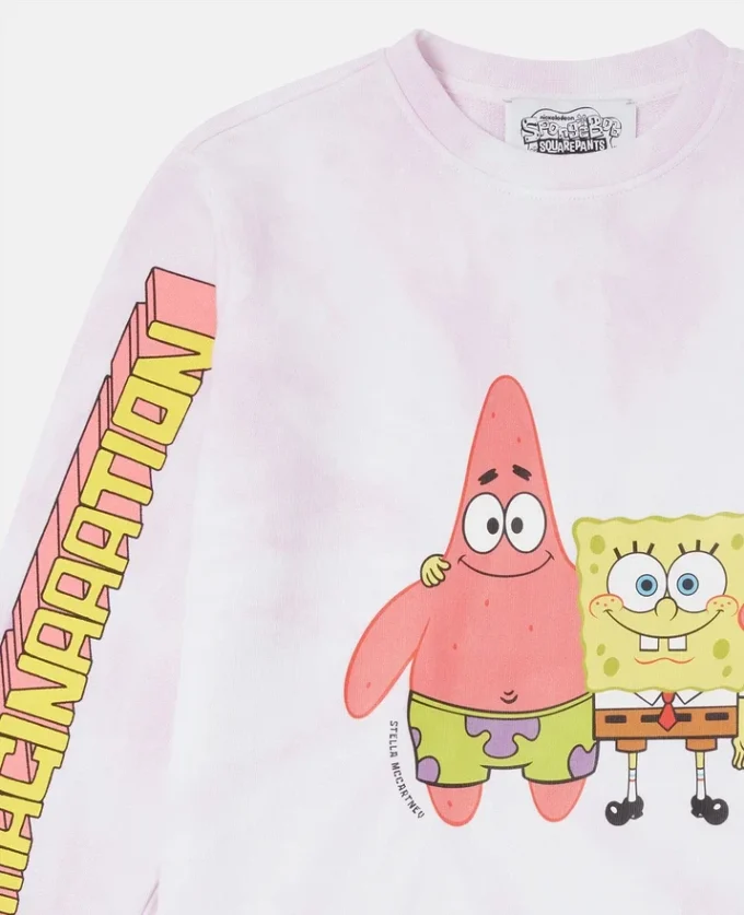 SpongeBob Graphic Tie-Dye Sweatshirt SpongeBob Graphic Tie-Dye Sweatshirt