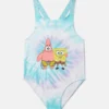 SpongeBob Graphic Tie-Dye Swimsuit SpongeBob Graphic Tie-Dye Swimsuit