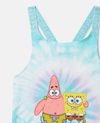 SpongeBob Graphic Tie-Dye Swimsuit