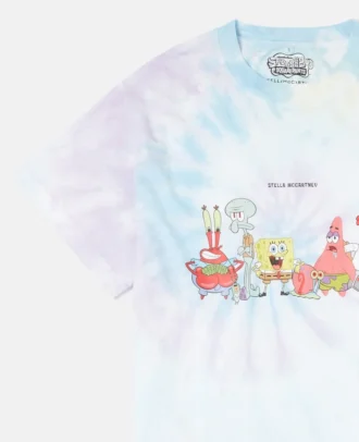 SpongeBob Graphic Tie-Dye T-shirt