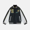 SpongeBob Graphic Varsity Bomber Jacket SpongeBob Graphic Varsity Bomber Jacket