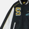 SpongeBob Graphic Varsity Bomber Jacket SpongeBob Graphic Varsity Bomber Jacket