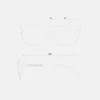 Square Cat-Eye Sunglasses Square Cat-Eye Sunglasses