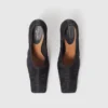 Square-Toe Lace Stiletto Pumps Square-Toe Lace Stiletto Pumps