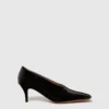Square-Toe Patent Kitten Heels Square-Toe Patent Kitten Heels