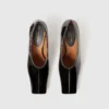 Square-Toe Patent Kitten Heels Square-Toe Patent Kitten Heels