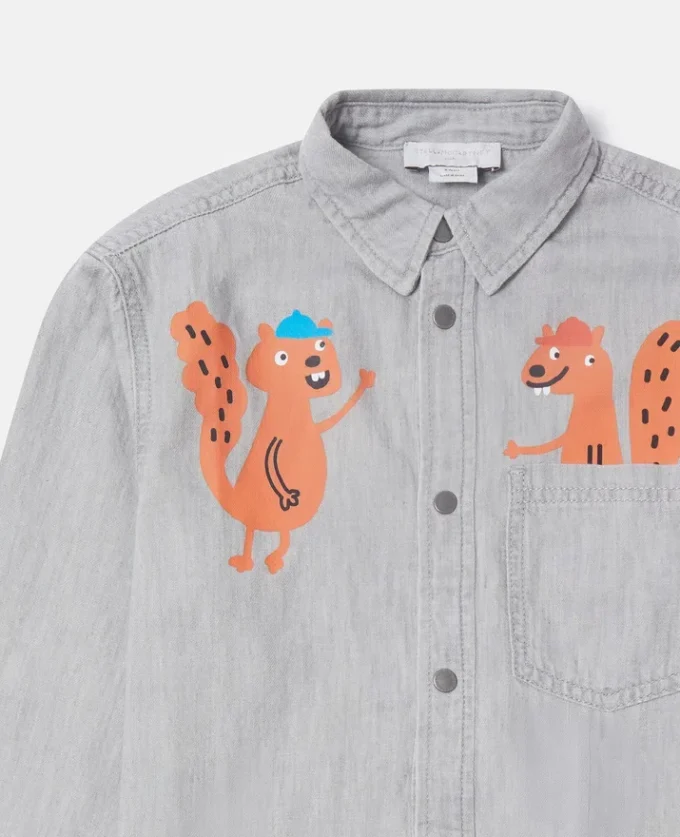 Squirrel Graphic Classic Shirt Squirrel Graphic Classic Shirt