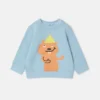 Squirrel Graphic Crewneck Sweatshirt Squirrel Graphic Crewneck Sweatshirt