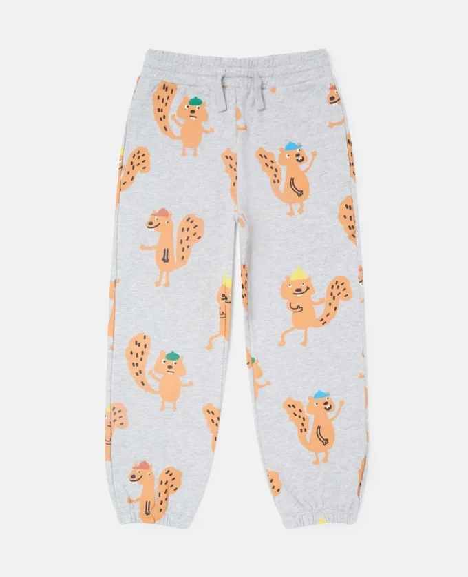 Squirrel Graphic Drawstring Sweatpants Squirrel Graphic Drawstring Sweatpants