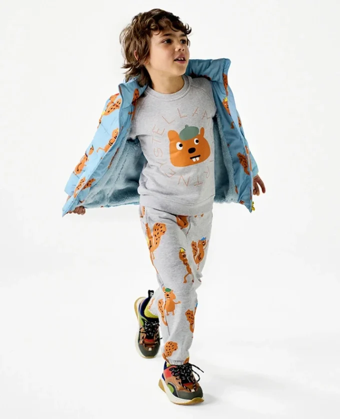 Squirrel Graphic Drawstring Sweatpants Squirrel Graphic Drawstring Sweatpants