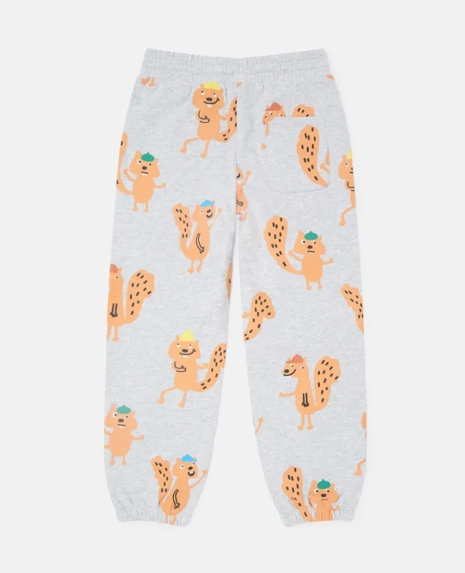 Squirrel Graphic Drawstring Sweatpants Squirrel Graphic Drawstring Sweatpants