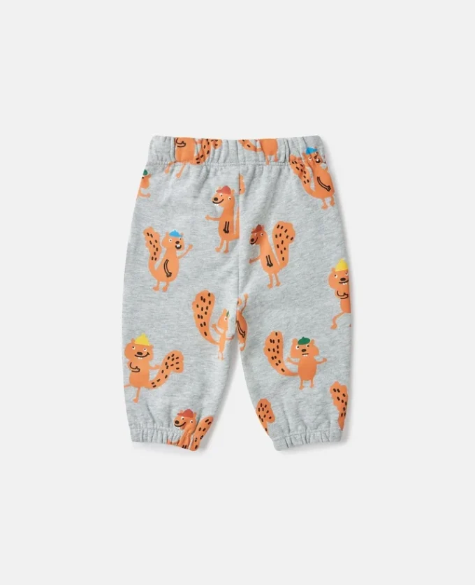 Squirrel Graphic Drawstring Sweatpants Squirrel Graphic Drawstring Sweatpants