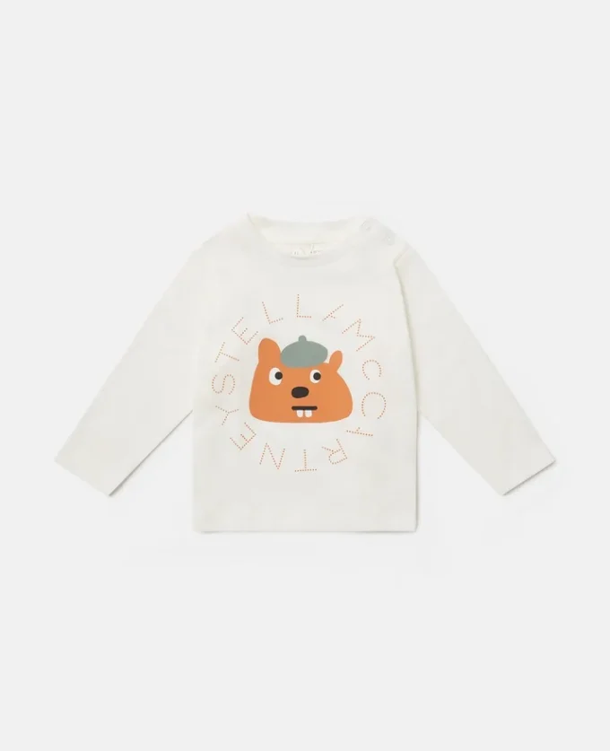 Squirrel Graphic Long-Sleeve Top Squirrel Graphic Long-Sleeve Top