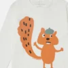 Squirrel Graphic Long-Sleeve Top Squirrel Graphic Long-Sleeve Top