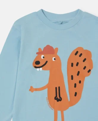 Squirrel Graphic Long-Sleeve Top Squirrel Graphic Long-Sleeve Top