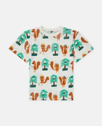 Squirrel Print T-Shirt
