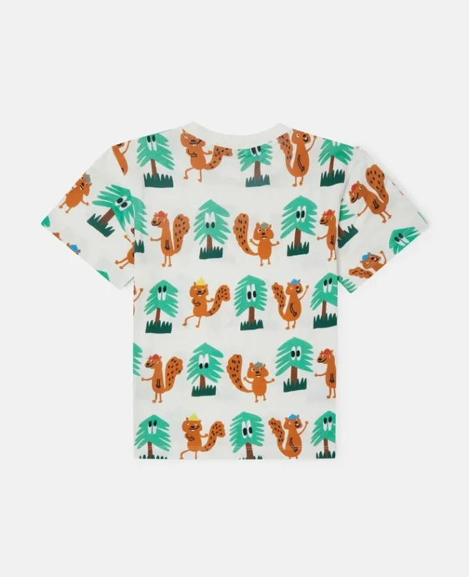 Squirrel Print T-Shirt Squirrel Print T-Shirt