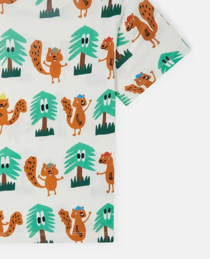 Squirrel Print T-Shirt Squirrel Print T-Shirt