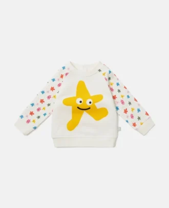 Star Graphic Crewneck Sweatshirt
