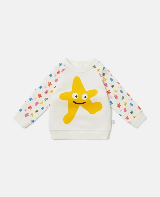 Star Graphic Crewneck Sweatshirt Star Graphic Crewneck Sweatshirt