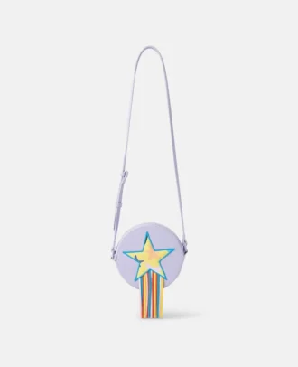 Star Graphic Fringe Crossbody Bag