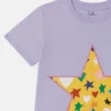 Star Graphic Fringe T-Shirt Dress Star Graphic Fringe T-Shirt Dress