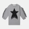 Star Graphic Fringed Dress Star Graphic Fringed Dress