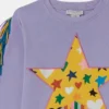 Star Graphic Fringed Sweatshirt Star Graphic Fringed Sweatshirt