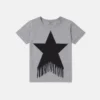 Star Graphic Fringed T-Shirt Star Graphic Fringed T-Shirt