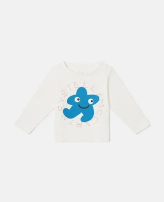 Star Graphic Long-Sleeve Top