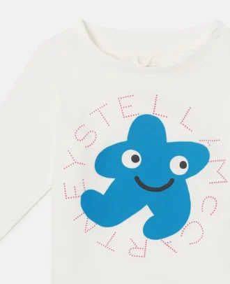 Star Graphic Long-Sleeve Top