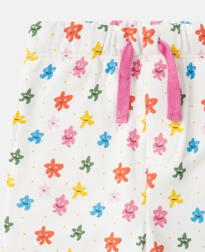 Star Print Drawstring Sweatpants Star Print Drawstring Sweatpants