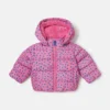 Star Print Hooded Puffer Coat Star Print Hooded Puffer Coat