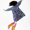 Star Print Long-Sleeve Dress Star Print Long-Sleeve Dress