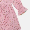 Star Print Long-Sleeve Dress Star Print Long-Sleeve Dress
