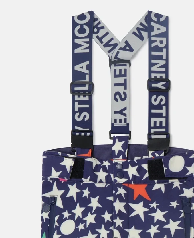 Star Print Ski Salopettes Star Print Ski Salopettes