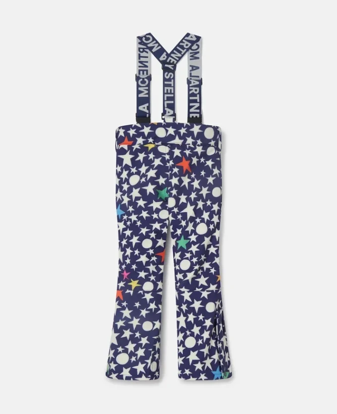 Star Print Ski Salopettes Star Print Ski Salopettes