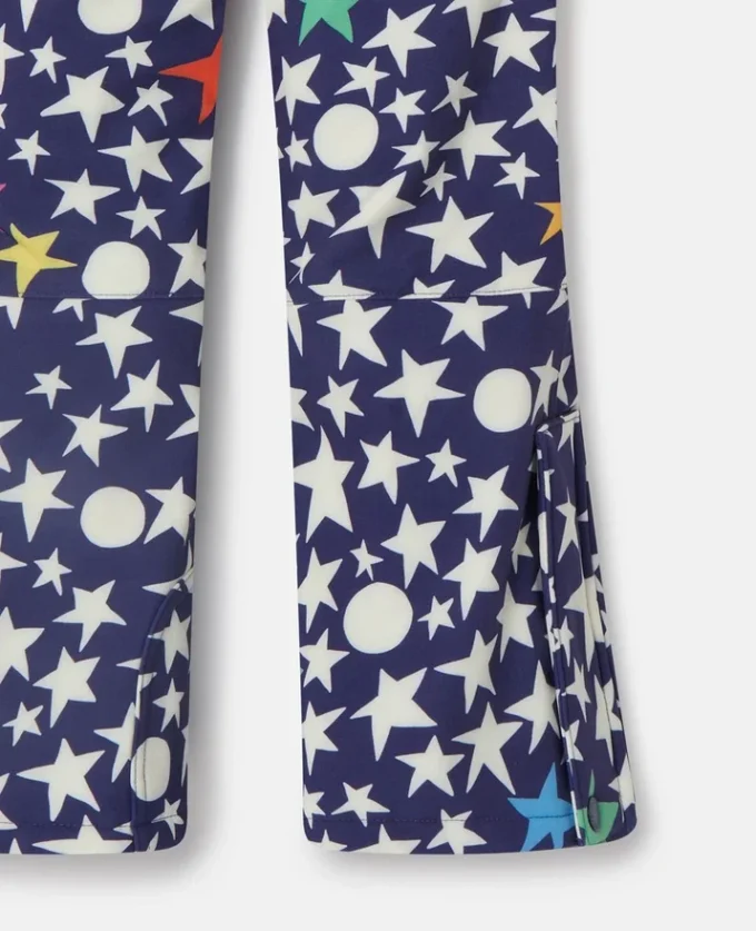 Star Print Ski Salopettes Star Print Ski Salopettes