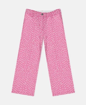 Star Print Straight-Leg Denim Jeans Star Print Straight-Leg Denim Jeans