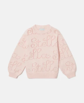 Stella Crocheted Sweatshirt