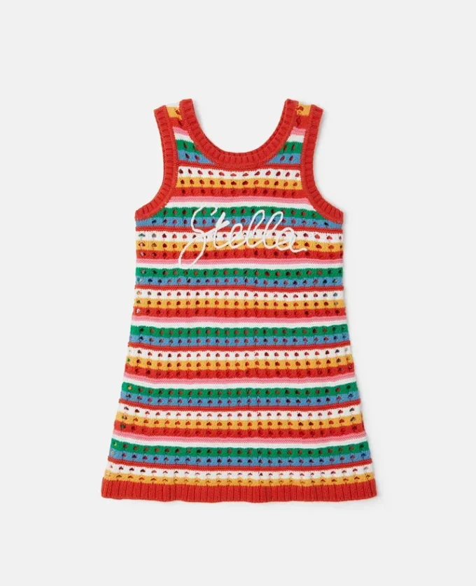 Stella Embroidered Crochet Sleeveless Dress Stella Embroidered Crochet Sleeveless Dress