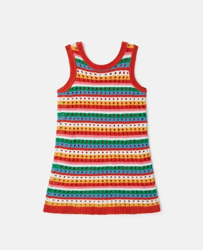 Stella Embroidered Crochet Sleeveless Dress Stella Embroidered Crochet Sleeveless Dress