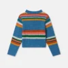Stella Embroidered Crochet Sweater Stella Embroidered Crochet Sweater