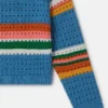 Stella Embroidered Crochet Sweater Stella Embroidered Crochet Sweater