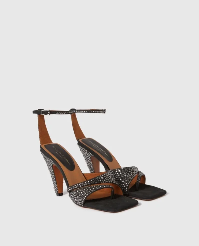 Stella Spur Crystal Hotfix Heeled Pump Stella Spur Crystal Hotfix Heeled Pump