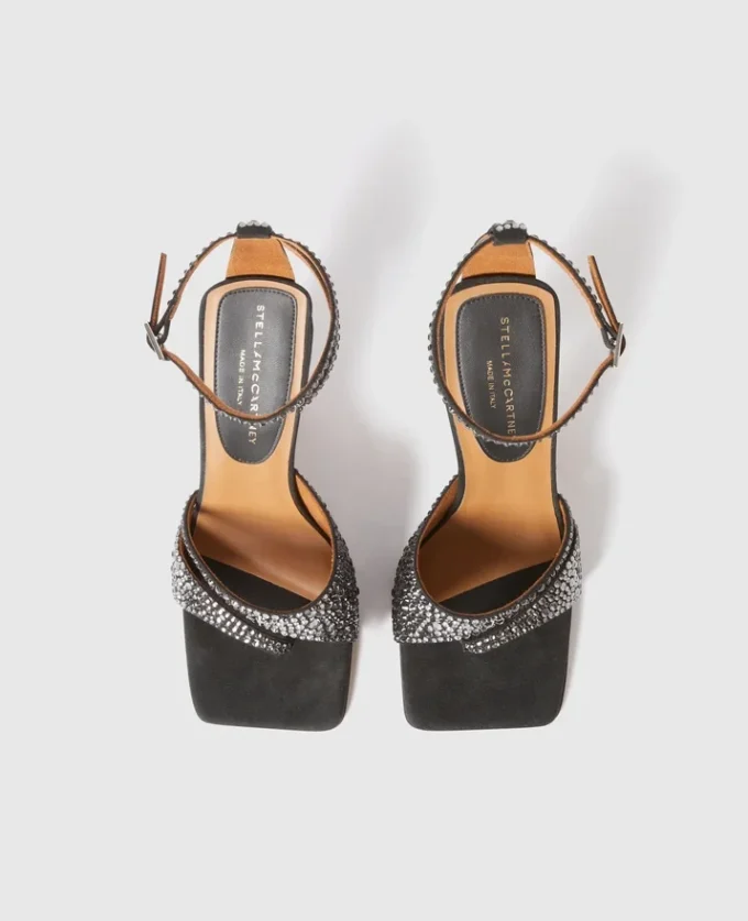 Stella Spur Crystal Hotfix Heeled Pump Stella Spur Crystal Hotfix Heeled Pump