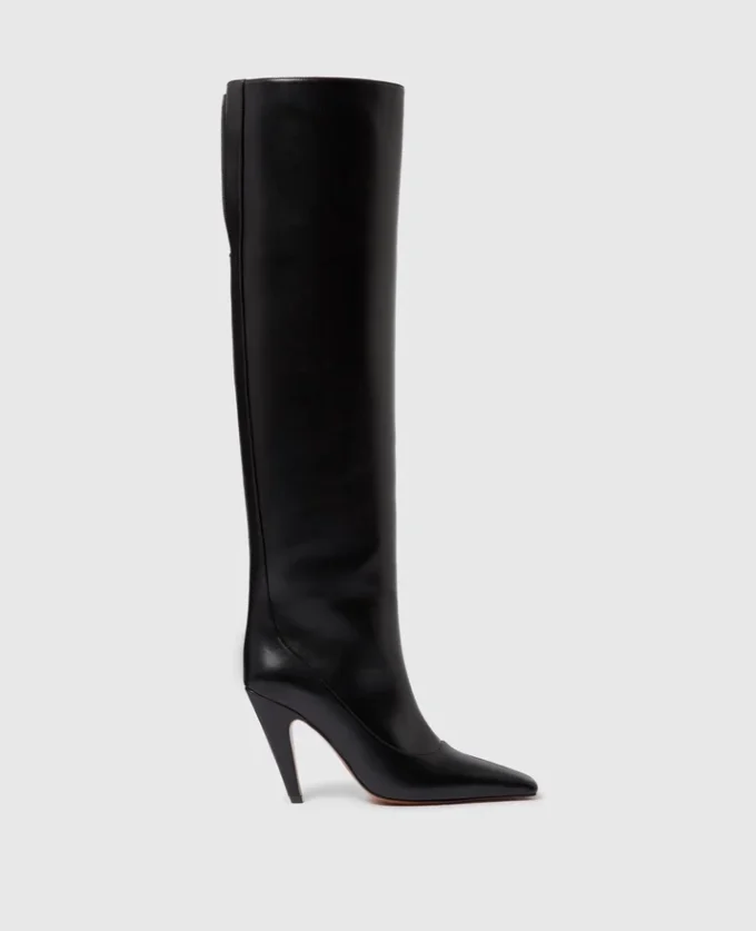 Stella Spur Knee-High Heeled Boots Stella Spur Knee-High Heeled Boots